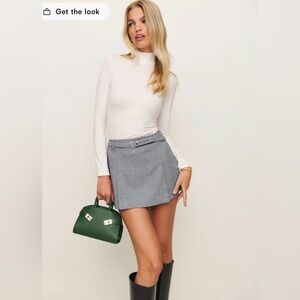 Reformation Rory Mini Skirt
